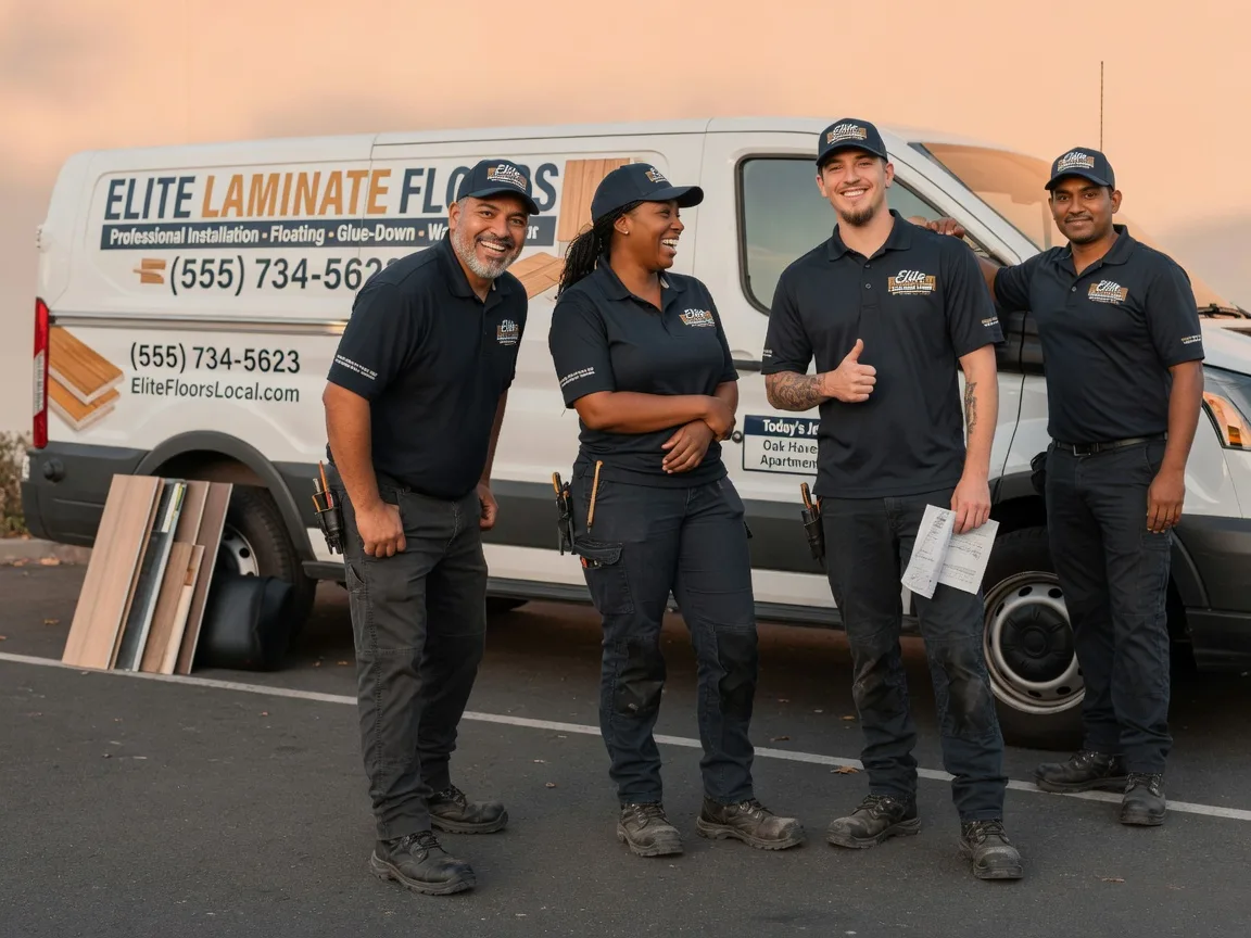 Laminate flooring installation company in Gas, KS